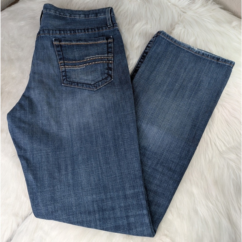 Cinch Ian Jeans Mens 34x34 Blue Slim Bootcut MB68836001 Medium Wash